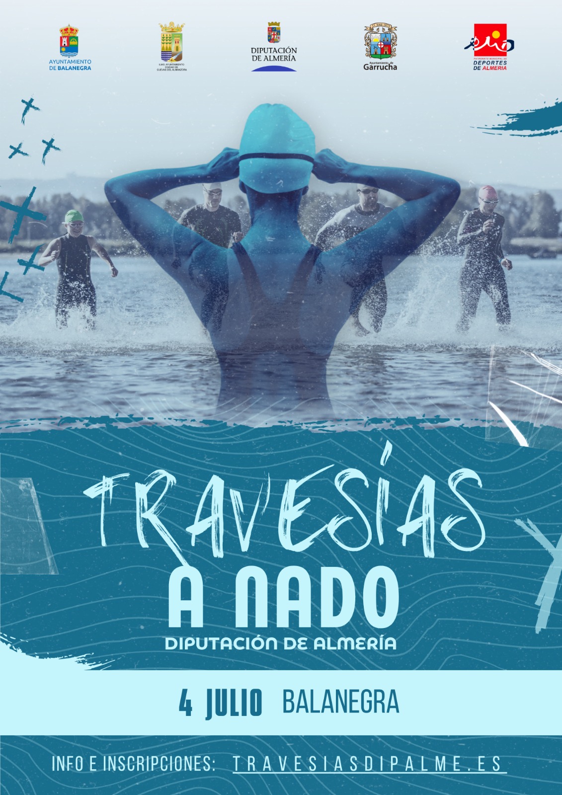 TRAVESÍAS A NADO DIPUTACIÓN DE ALMERÍA - BALANEGRA